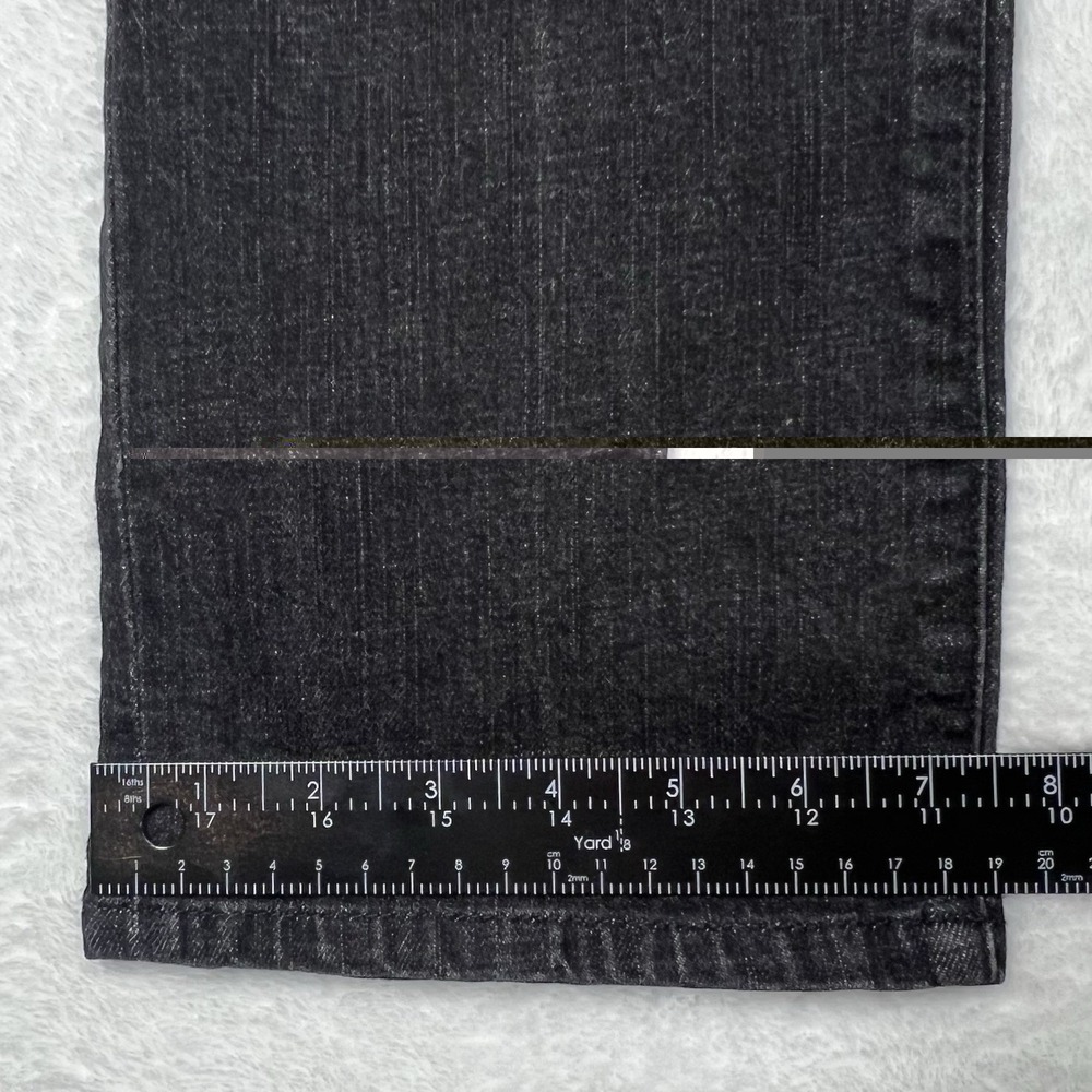 Ralph Lauren Classic Straight Jeans 4 Black Lauren Jeans Co. LRL Denim - Picture 16 of 16